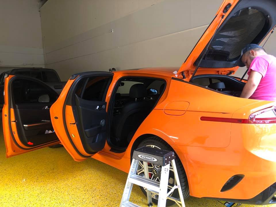 about-background-orange-car